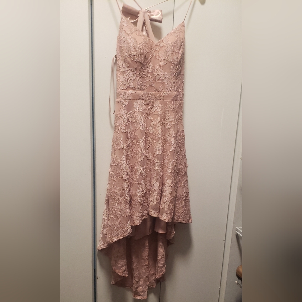 Prom, wedding, homecoming Dress, Blush, size 6- NEVER WORN